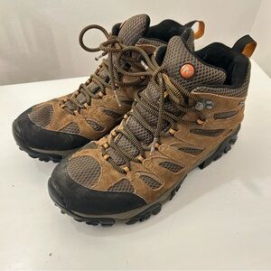 Merrell Moab Mid Waterproof Hiking Boots Size 9.5